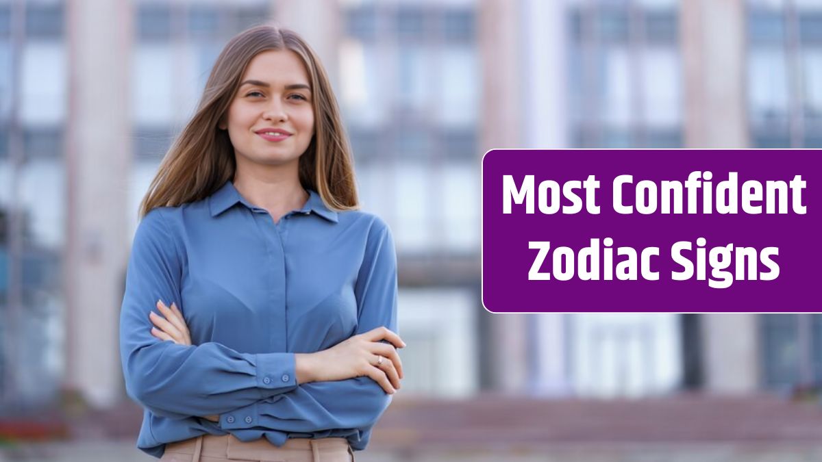 Shot of beautiful young businesswoman wearing blue chiffon shirt while standing on building in the street with folded arms.